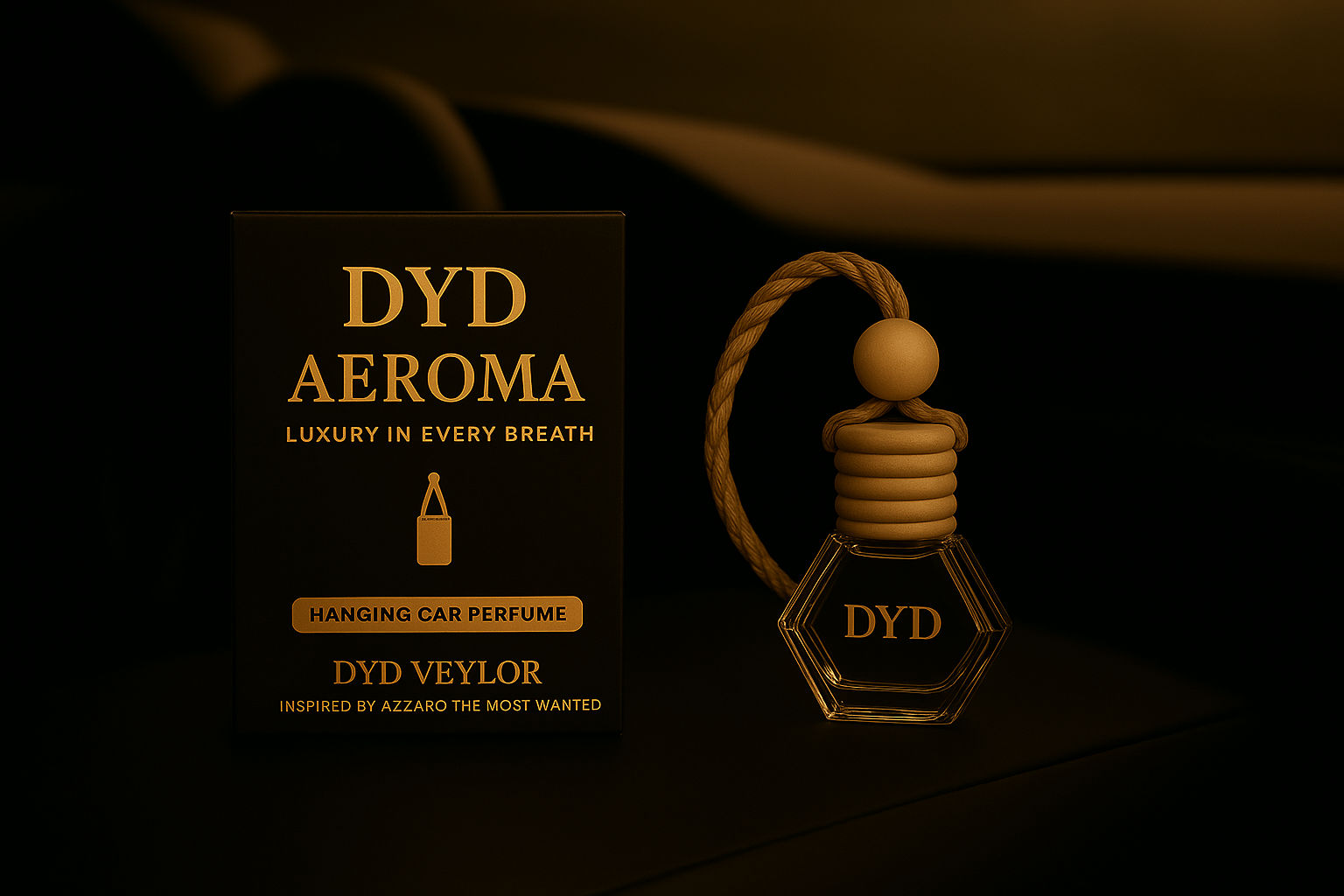 DYD AEROMA / VEYLOR – Hanging Car Perfume | Inspired by THE MOST WANTED 10ml