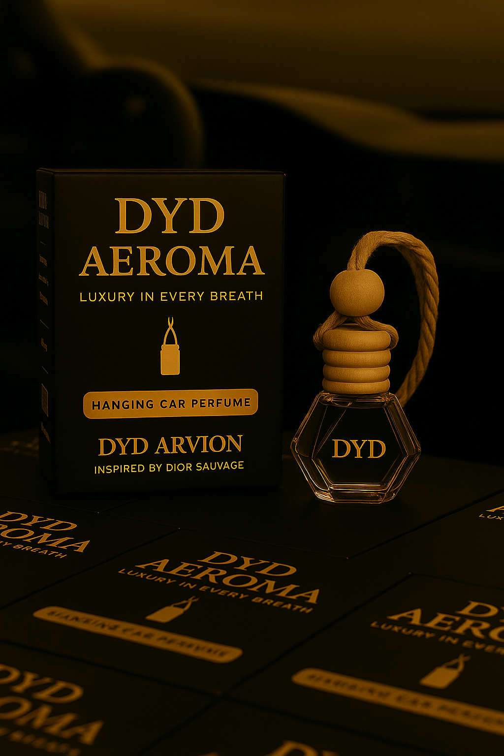 DYD ARVION – Luxury Car Hanging Perfume Inspired by Sauvage 10ml