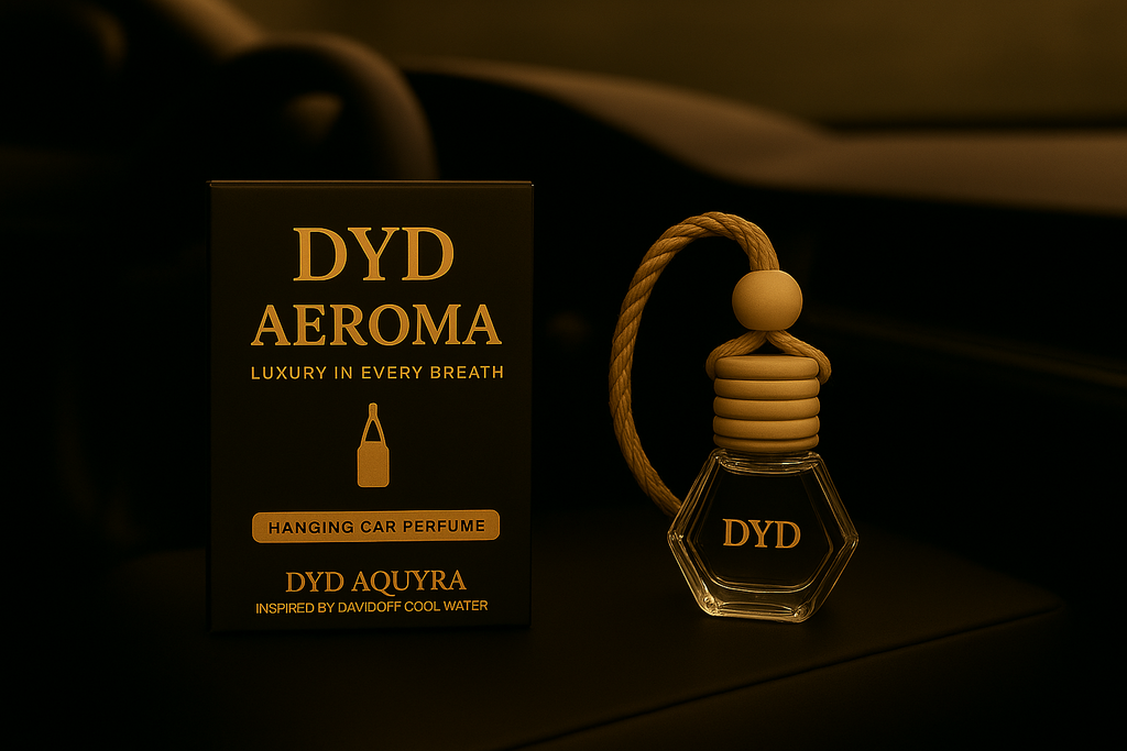 DYD AQUYRA – Hanging Car Perfume | Inspired by  Cool Water 🌊✨10ml